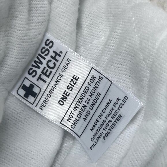 Swiss Tech Silver Irredentist Trapper Hat NWT - Picture 10 of 10